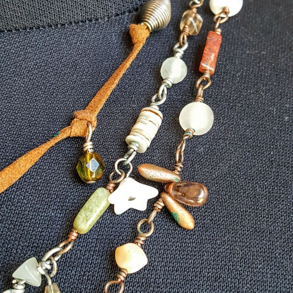 NEW one of a kind Boho necklace - Picture 4 of 4